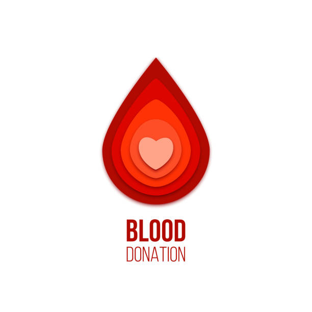 Blood Donor Logo Design Template - Stock Illustration [78982199] - PIXTA