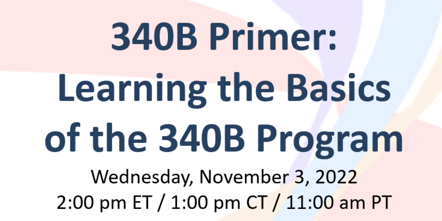 RWC-340B Webinar Replay: 340B Primer – RWC-340B